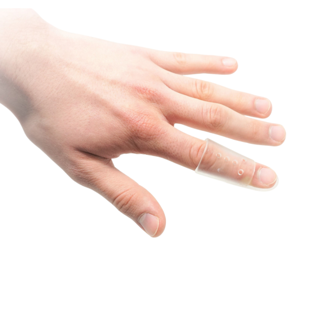Fingerskinne Stack transparent