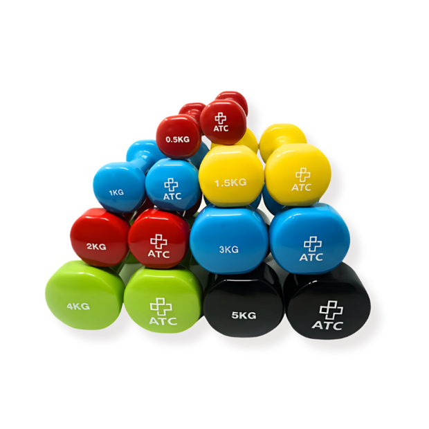 Håndvægte i vinyl 1 par