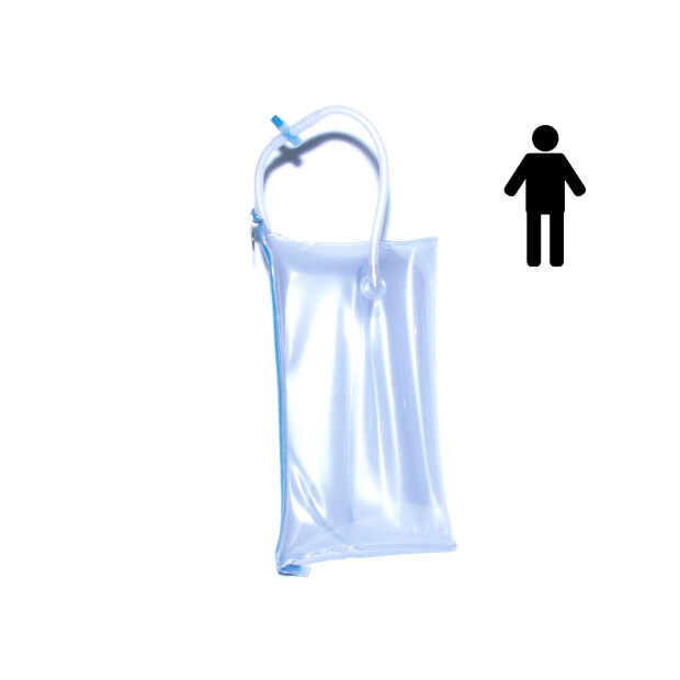 Urias luftpude skinne voksen halv arm 53cm (DK)