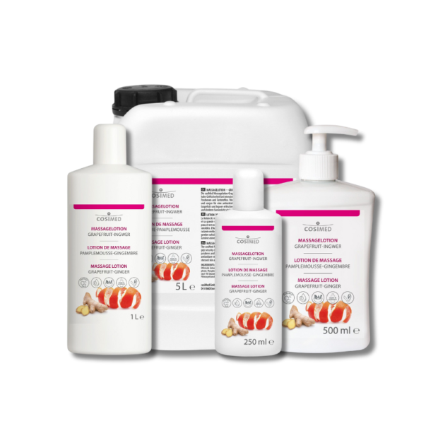 cosiMed massagelotion grapefrugt-ingefær 5 liter