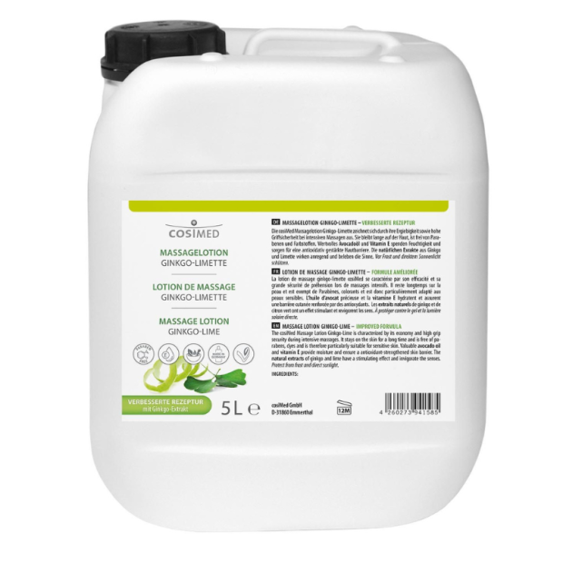 cosiMed massagelotion ginkgo-lime 5 liter