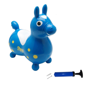Rody hoppehest inkl. pumpe bl&aring;
