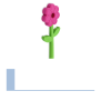 mellemstor varm pink